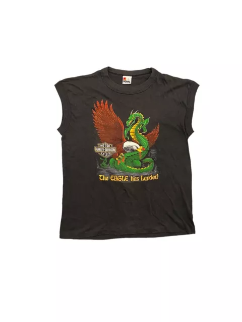 vintage harley davidson eagle shirt