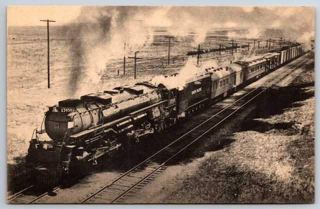 French Railroad RPPC* Postcard "Union Pacific RR" c1943-46 HMP*