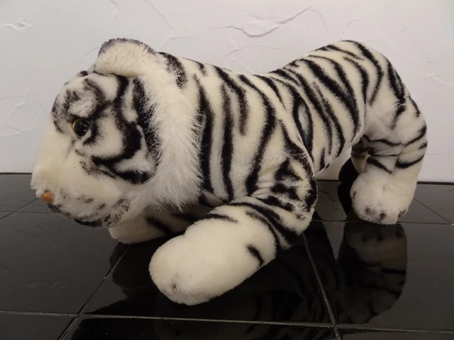 Grande peluche tigre blanc - Jeux & Jouets