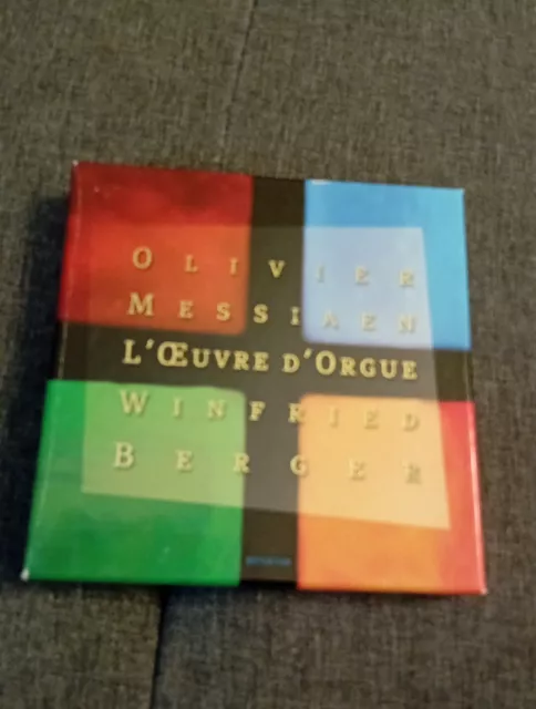 Oliver Messiaen - Winfried Berger "L'oeuvre D'Orgue" 7fach CD BOX