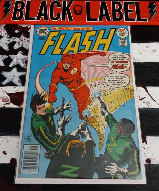 THE FLASH Vol.27/No.245 - DC COMICS - 1976 - 1ST APP PLANT MASTER/FLORONIC MAN