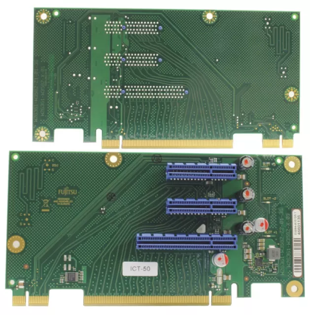 Fujitsu Primergy RX2560 M1 3-Way PCI Riser Board D3284 8/4/4 S26361-D3284-A100