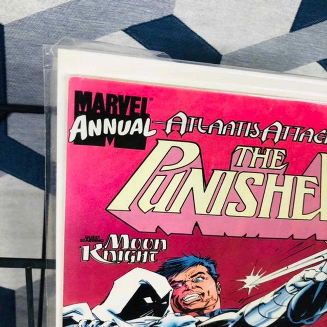 The Punisher Annual #2 (Marvel, 1989) teams up with Moon Knight 2