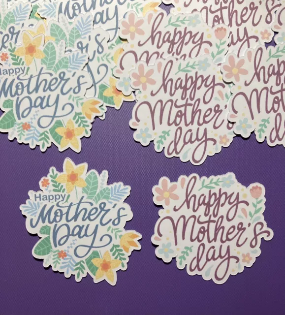 Mixed Mother’s Day Card Making Embellishments Toppers Sentiments Craft Scrapbook