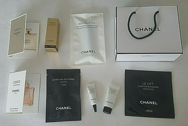 10x CHANEL LOT SUBLIMAGE CHANCE HYDRA BEAUTY MASCARA COCO EDP EYE SAMPLES NEW 10x CHANEL LOT SUBLIMAGE CHANCE HYDRA BEAUTY MASCARA COCO EDP EYE SAMPLES NEW