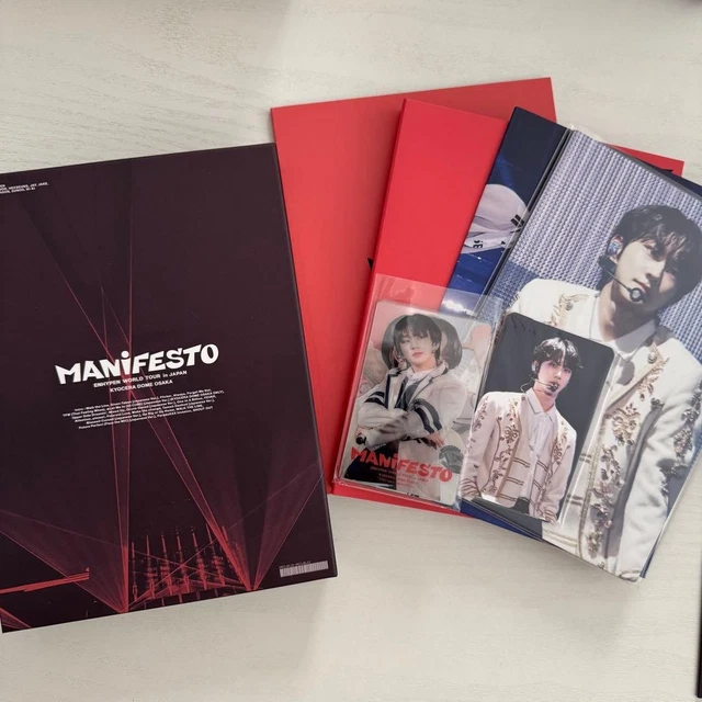ENHYPEN MANIFESTO KYOCERA First Limited Edition Blu-ray $355.42