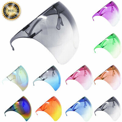 Clear Face Shield Mask Transparent Reusable Glasses Visor Anti-Fog Goggles Lot