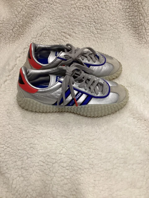 ADIDAS COUNTRY KAMANDA Micropacer Shoes Silver Metallic Blue Red Size 5 EF5546 49.99 PicClick