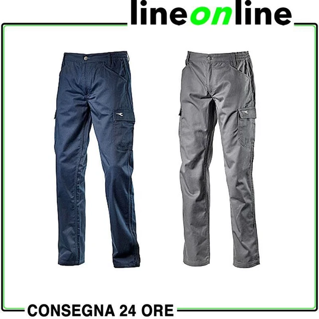 Pantaloni da lavoro Diadora Utility Pant Level in canvas twill cotone