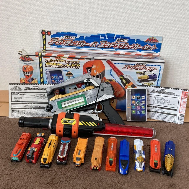Power Rangers Toqer POWER RANGERS RESSHA Sentai ToQger Yudo Breaker ToQ Blaster, etc ...