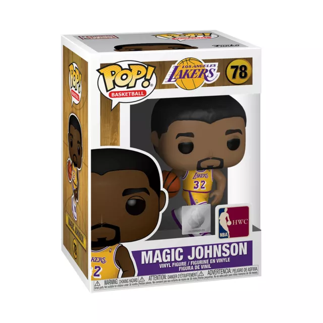 Funko Pop! NBA Legends LA Lakers Vinyl: Magic Johnson (Lakers home) #78