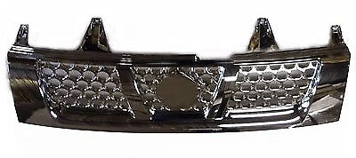 Front Radiator Grille For Toyota Hilux MK6 (2005-2008) - Black & Chrome - Aftermarket (7089) - View #2