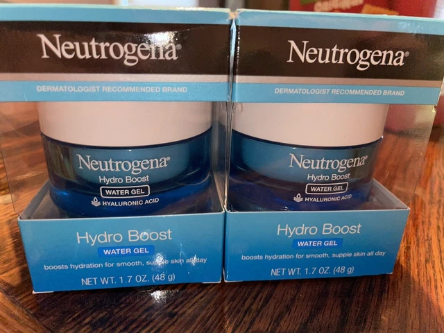 NEUTROGENA Hydro Boost Water Gel 1.7 Oz ****Lot Of 2****Hydrating