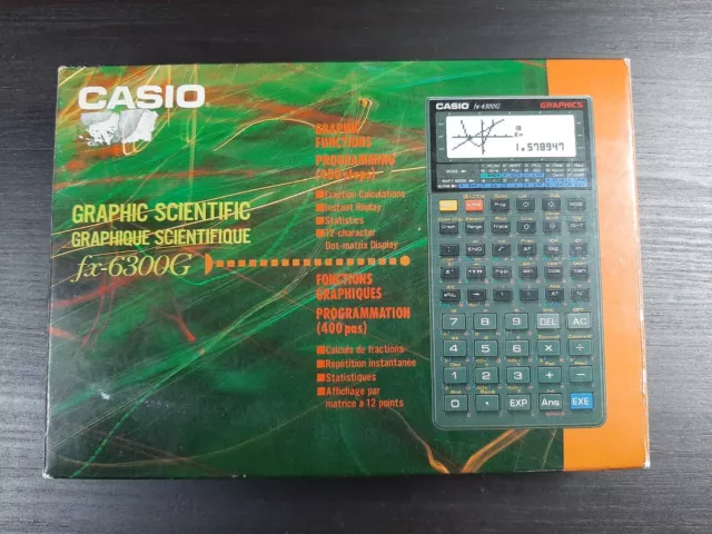 Casio fx-6300G Nueva Brand New Graphic Scientific Calculator Calculadora Rechner