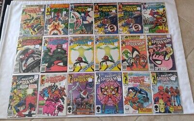 Amazing Spider-Man Lot of 18. Low/Mid/High grade with 1st App. Normie Osborn.