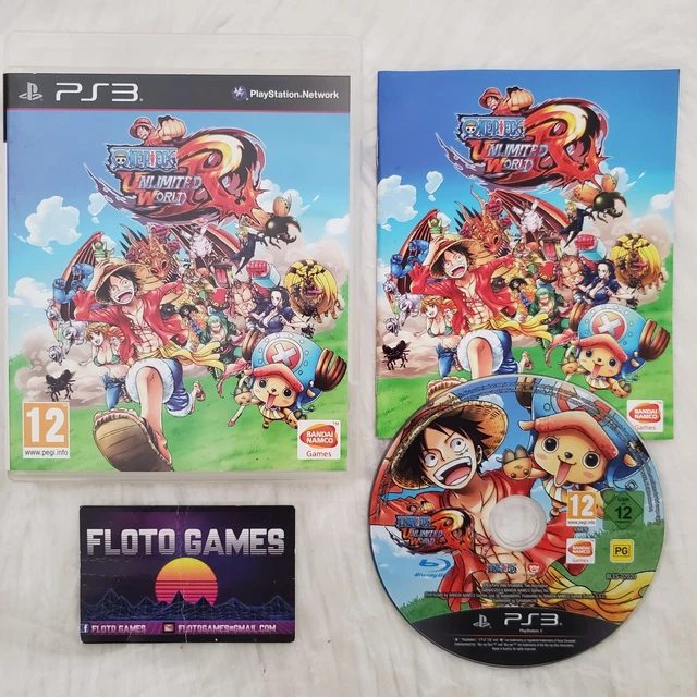 One Piece Unlimited World Red PS3 🇫🇷 complet . tbé . disque sans éraflure