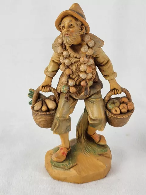 Fontanini #146 "NATHAN WITH GARLIC" 1987 5" high Depose Italy vintage figurine