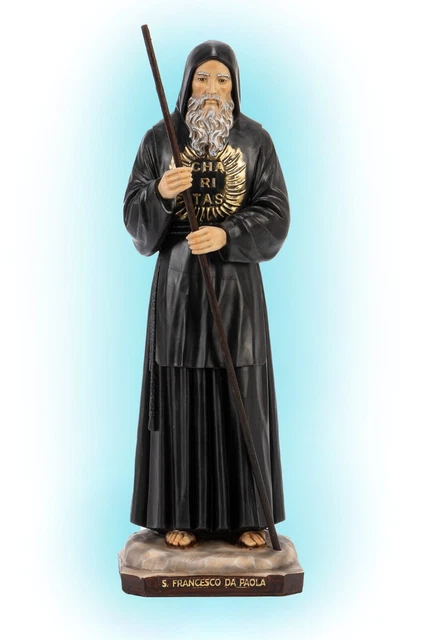 STATUE DE LA Madonna Du Tindari CM 20 IN Marbre Résine Pleine Décoré à
