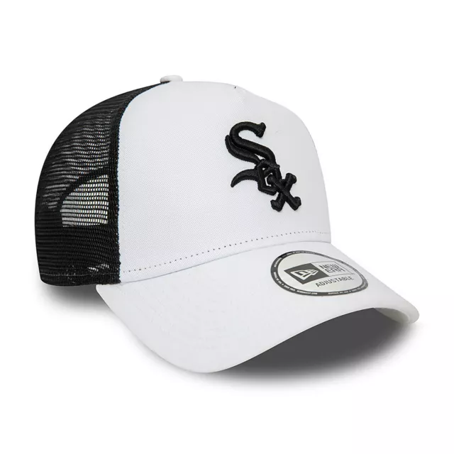 New Era Trucker Cap Chicago White Sox League Essential white/black 3