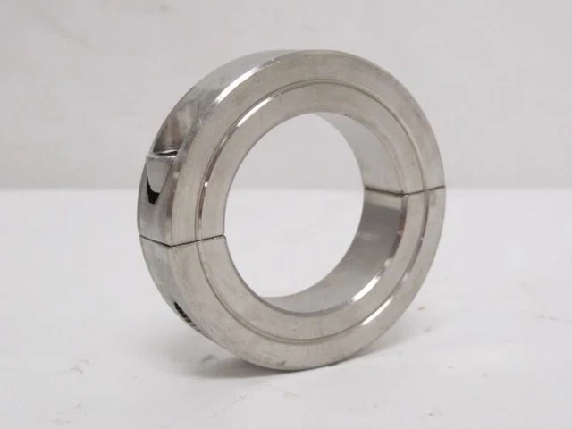 192231 New-No Box; MFG- 2C-150-S Shaft Clamp Collar; SS; 1-1/4"ID x 2-1/2"OD