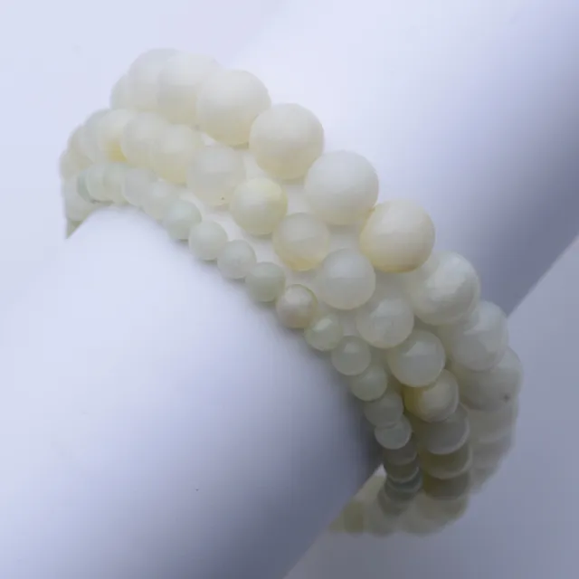 4~8mm Genuine Mixed Natural Gemstone Round Beads Stretchy Bracelet Healing Reiki