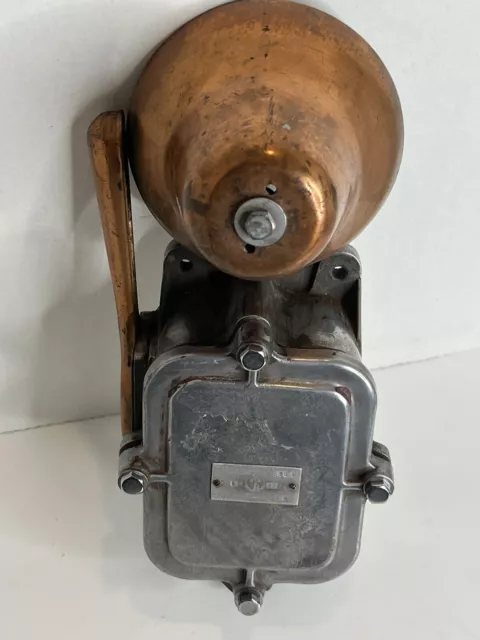 Antique Ship Bell electric gong marine Boat copper vintage Nautical