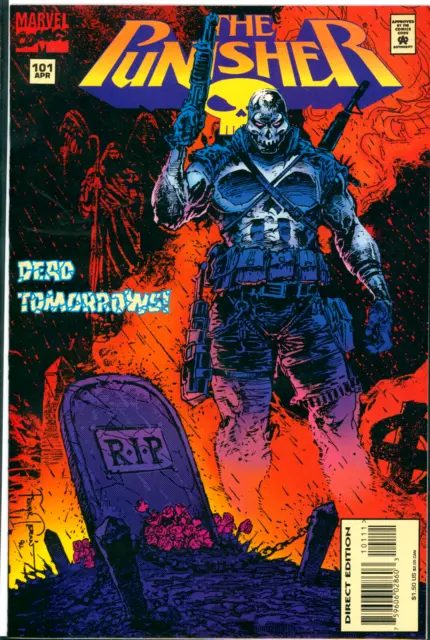 Punisher #101 Marvel Comics 1995 VF Low Print Run