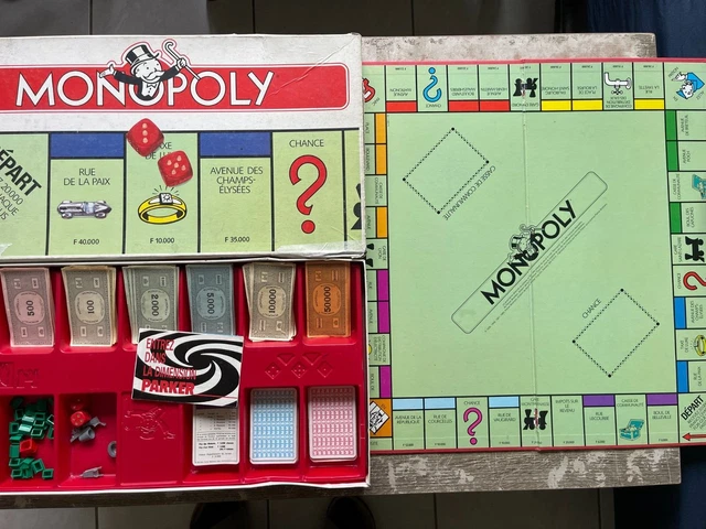 Les véritables règles du Monopoly en Francs (ancienne version du jeu