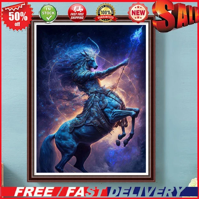 5D DIY Full Round Drill Diamond Painting The Zodiac Kit Art Home Decor (sz3722)