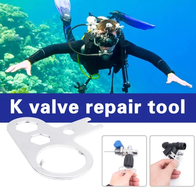 SCUBA DIVING TANK K Shape Inflator Valve Removal Install Tools