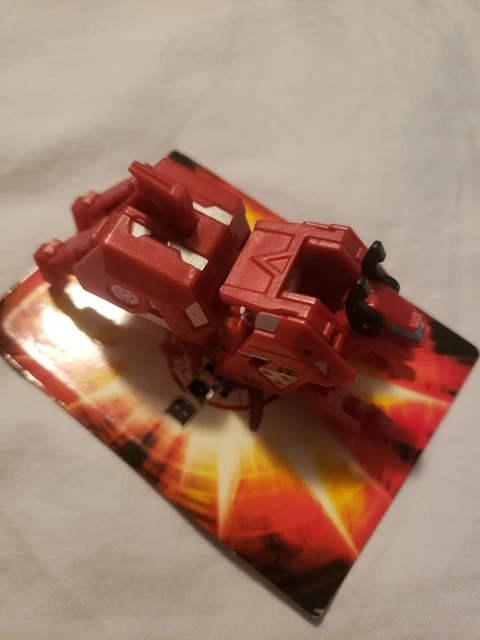 BAKUGAN Battle Brawlers New Vestroia DARK HOUND Red Darkus Maxus Dragonoid Trap