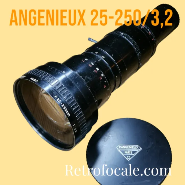 🖤 Angenieux 25-250mm F/3.2 Cameflex 🖤 Kinoptik / Cooke / Arriflex