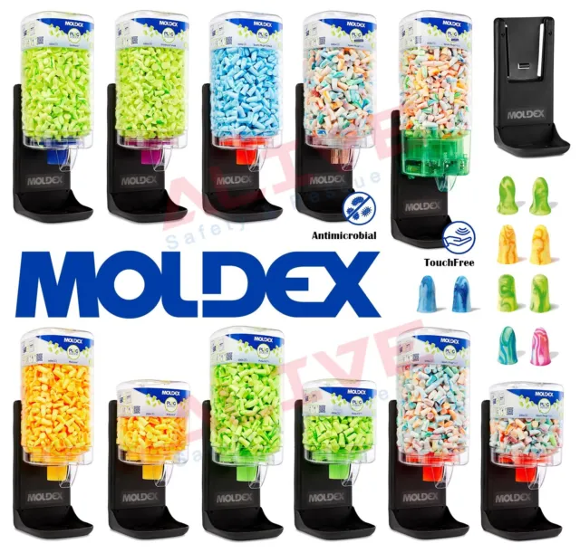 MOLDEX Earplugs Station Disposable Foam Ear plugs Dispenser - 250 / 500 Pairs