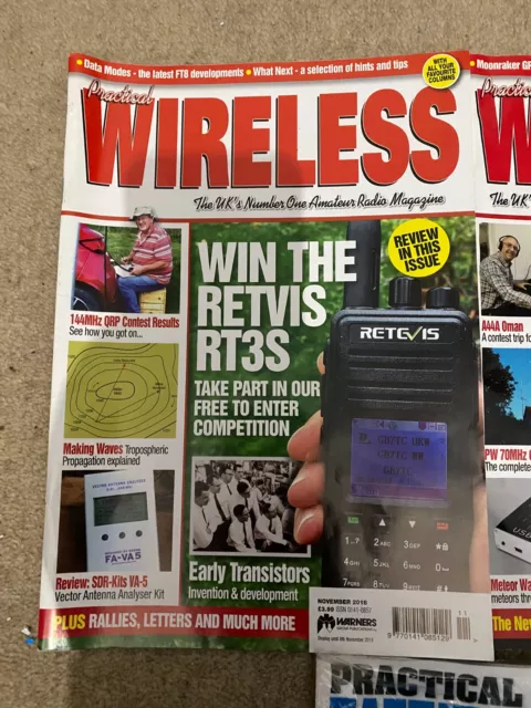 Practical Wireless Magazine Bundle X 5 2