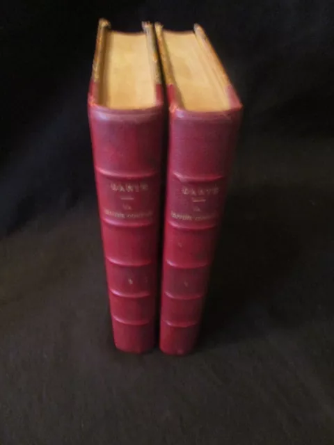 La Divine Comédie de DANTE ALLIGHIERI 2 vol 1913