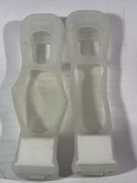 2 Official Genuine Nintendo Wii Motion Plus Adapter OEM W/ White Covers 2 Official Genuine Nintendo Wii Motion Plus Adapter OEM W/ White Covers