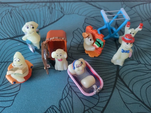 Lot De 10 Figurines D'esprits De Jardin Phosphorescentes, Elfes Et