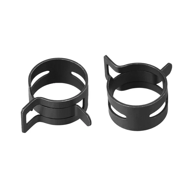 Nastro Acciaio Morsetto 19mm Tubo Molla Nero Morsetto Acciaio Manganese 20pz