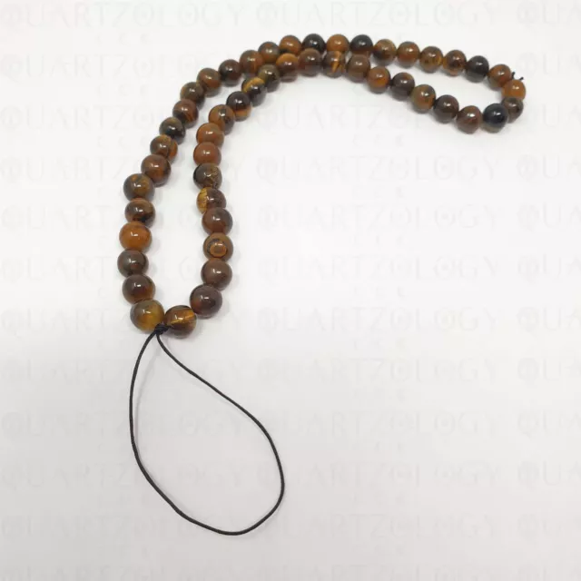 Phone Lanyard Mobile Strap Chain Healing Crystal Stone Beads Tigers Eye UK