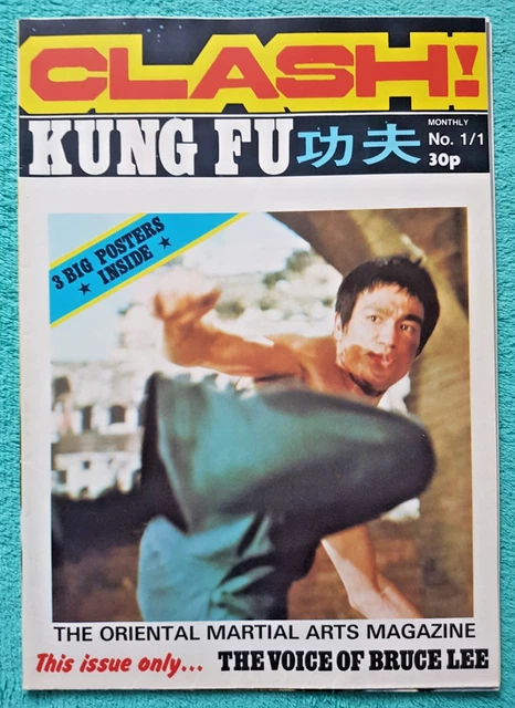 1 POSTER DE Magazine Bruce Lee Kung-Fu Monthly N°34 1977 EUR 8,00