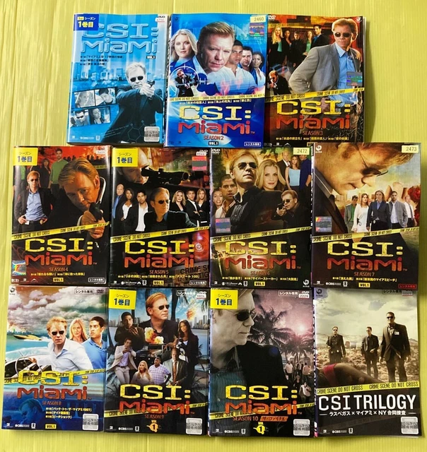 CSI: MIAMI 全巻セット Amazon.com: CSI: Miami: The Complete Series : David Caruso