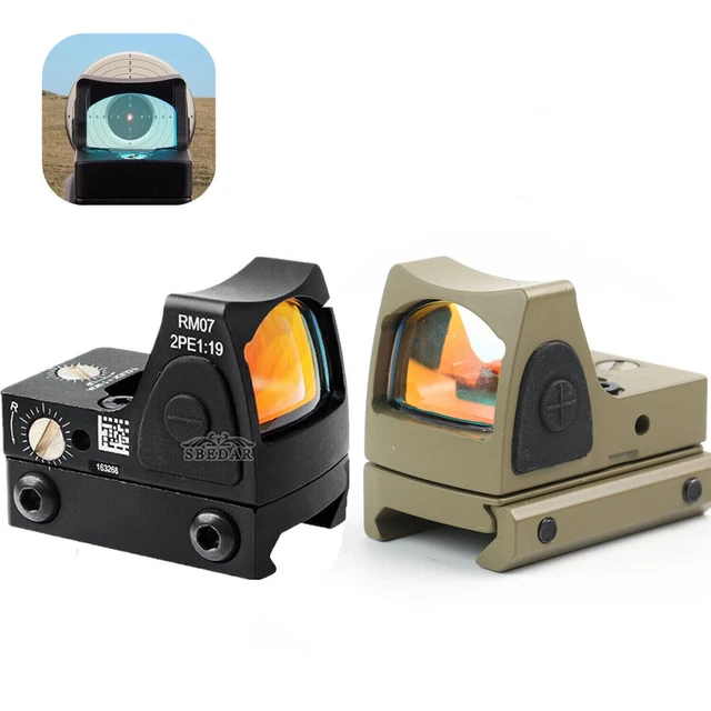 MINI RMR RED Dot Sight Reflex Scope Rifle Pistol 20mm Rail Mount For ...