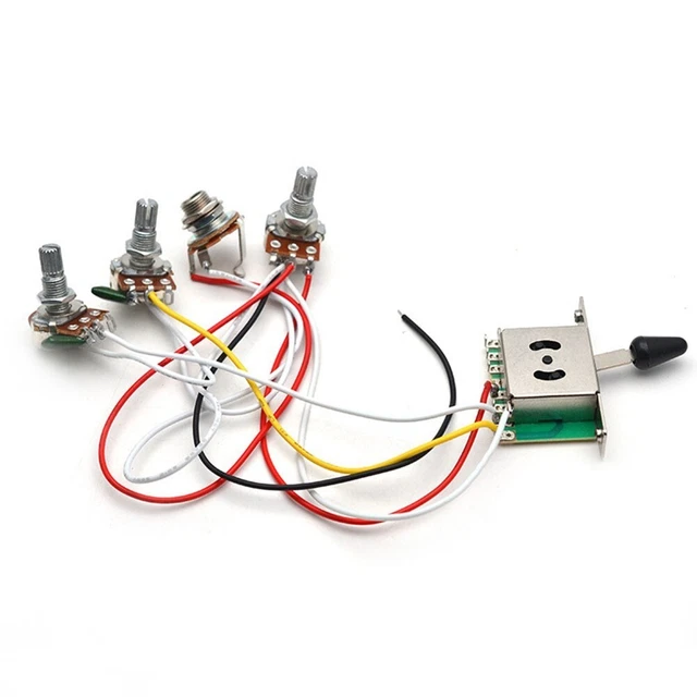 Instrument Câblage' Montage for STRAT Guitare Musical de Rechange Durables