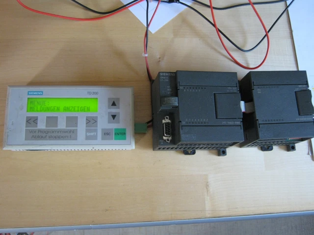 Siemens SPS, Simatic S7 TD200 + CPU 222 + EM 231