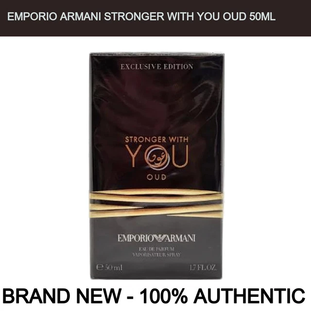 EMPORIO ARMANI STRONGER With You Oud Eau de Parfum for Men 1.7oz Spray