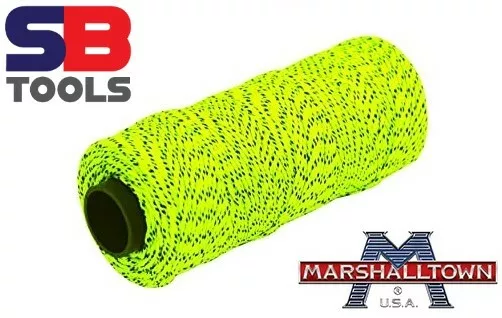 Marshalltown ML613 Braided/Bonded Nylon Brick Block Line 152m Yellow & Black 500