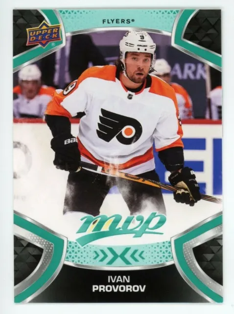 2021-22 Upper Deck MVP #109 Ivan Provorov - Philadelphia Flyers BASE HOCKEY CARD