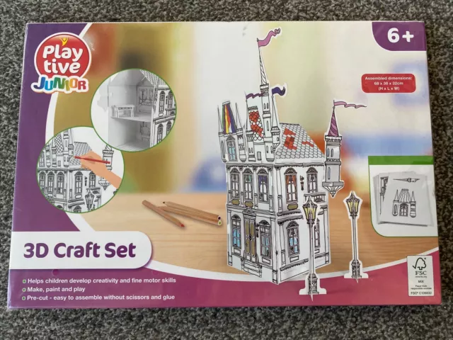 Playtive junior 3d craft set on sale