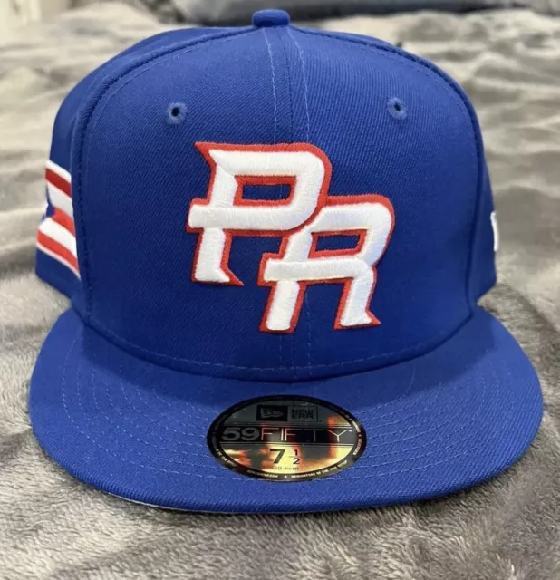 2023 WBC PUERTO Rico World Baseball Classic Hat 7 1/2 New Era 59FIFTY