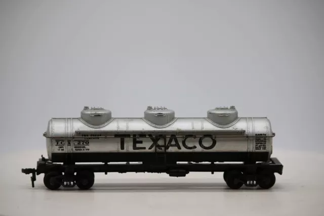 Texaco Three Dome Tanker Train with Spring Trucks